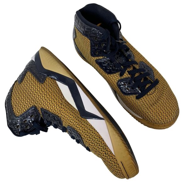 Nike Jordan Spike 40 Mens Basketball Shoes Size 10 Gold Mesh H10066 GUC - Picture 12 of 12